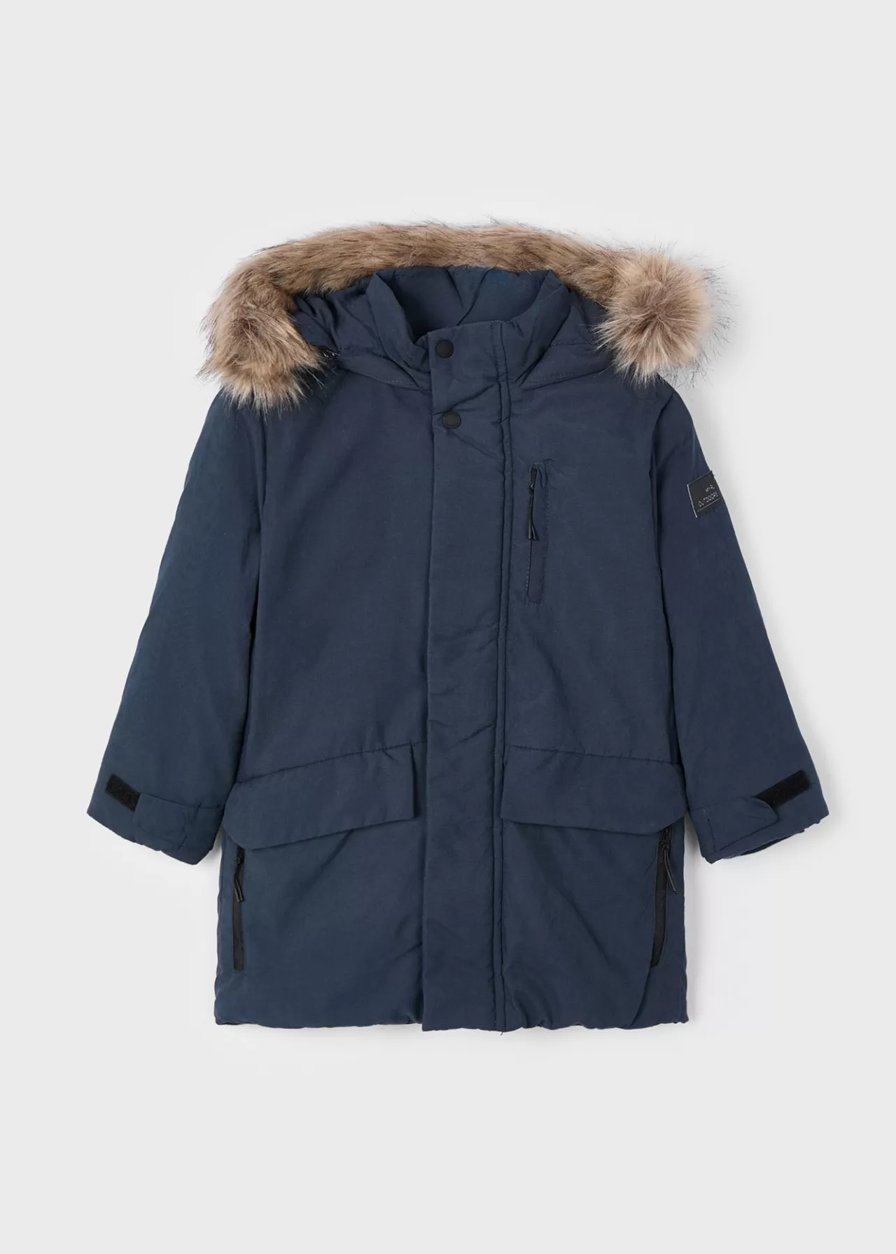 Shop Mayoral Kurtka typu parka dla chłopca Blueblack