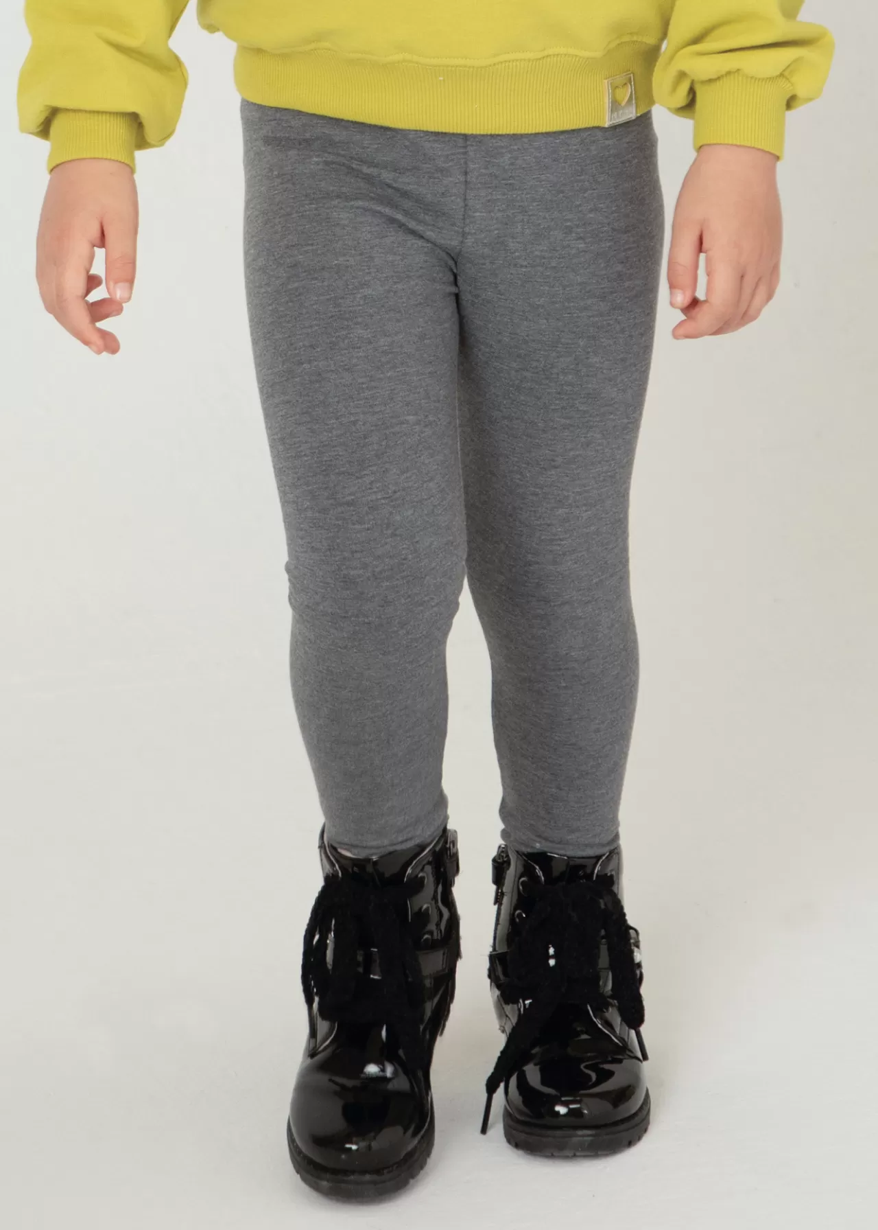 Clearance Mayoral Legginsy dziewczęce basic Titaniumvigoré