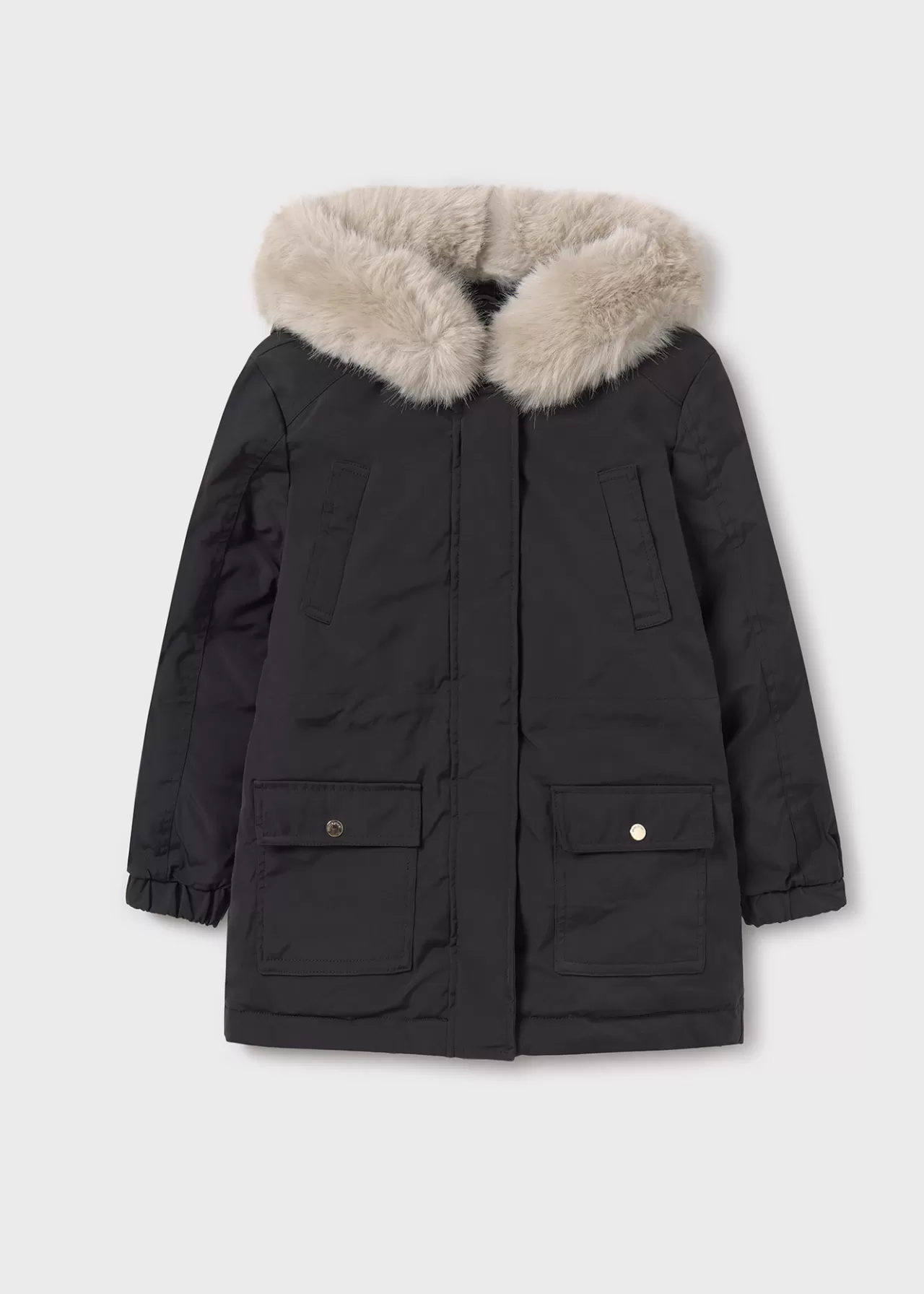 Clearance Mayoral Parka dziewczęca Czarny