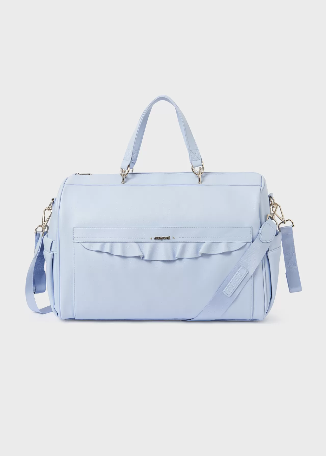 Best Sale Mayoral Torba dla mamy z falbanką Babyblue